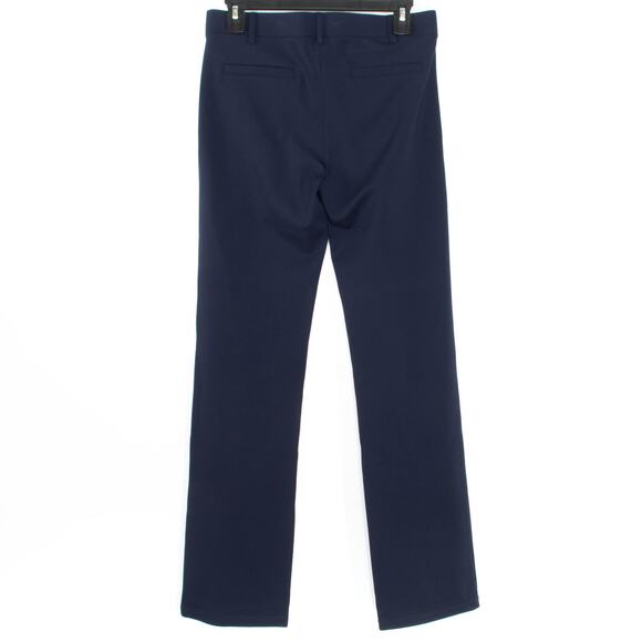 Betabrand Dress Pants Yoga Straight Leg Minimalist Capsule Career Blue Medium - Picture 2 of 3